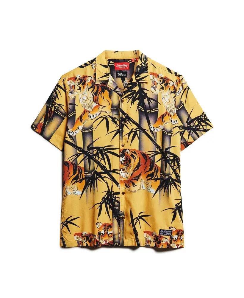 superdry Chemise Hawaiian Resort en modal – imprimés kimono authentiques 7/7