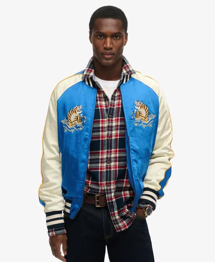 superdry Sukajan Haftowana Kurtka Bomber – Lekki Błysk 2/7