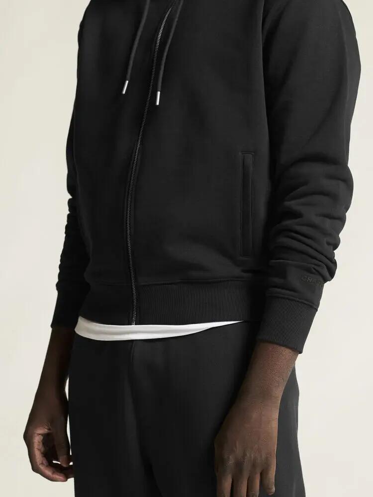 craft Frequent FZ Hoodie M – felpa con zip in cotone biologico 6/7