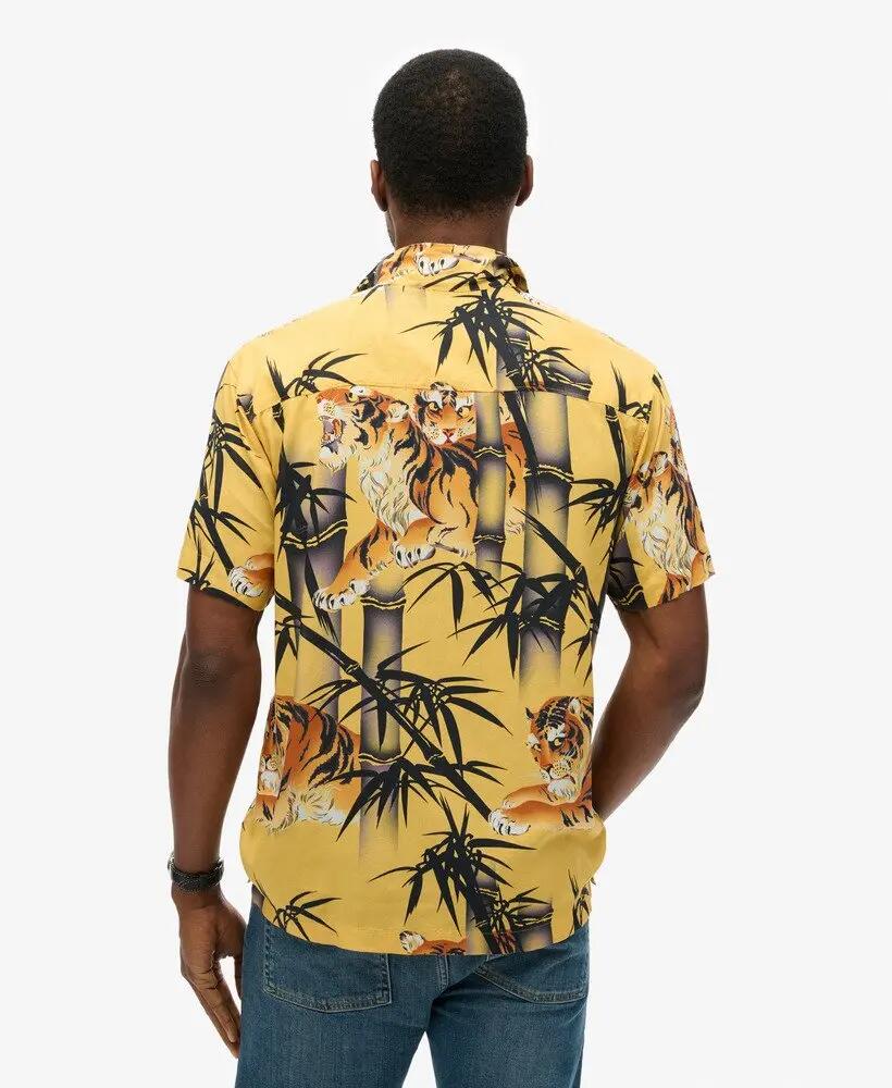 superdry Chemise Hawaiian Resort en modal – imprimés kimono authentiques 4/7
