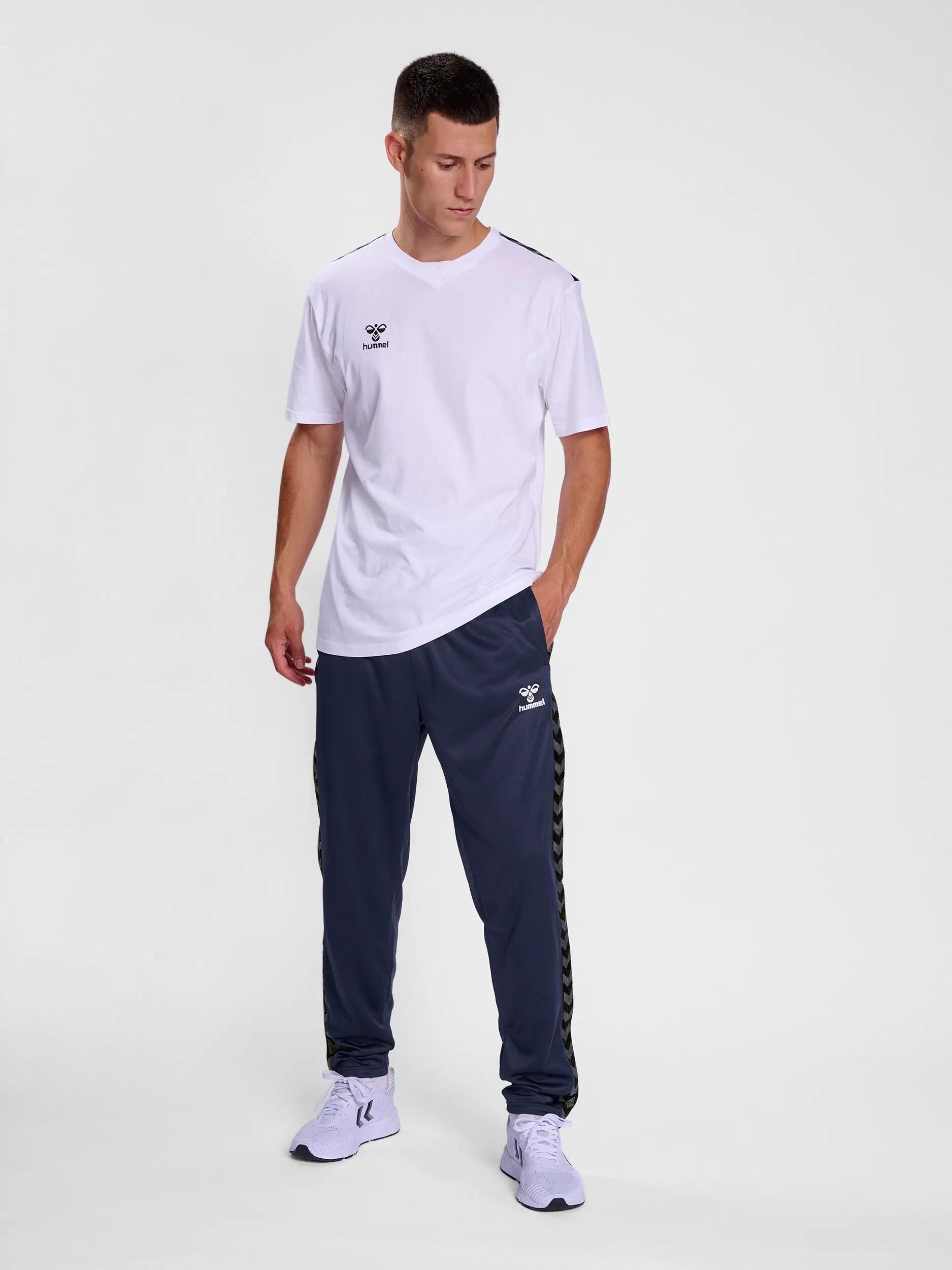 hummel hmlAUTHENTIC PL PANTS pantaloni uomo in poliestere - MARINE 5/7