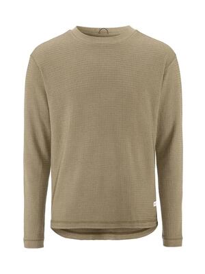 Craft wool waffle rn m — lange mouw shirt van lyocell en wol