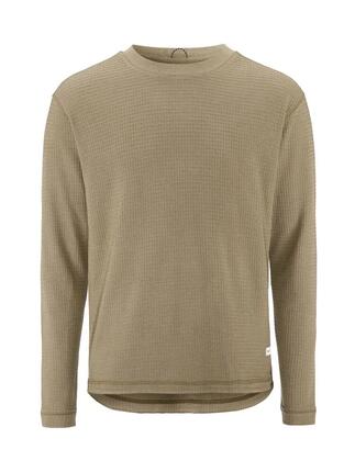 craft Wool Waffle RN M Langarmshirt aus Lyocell & Wolle
