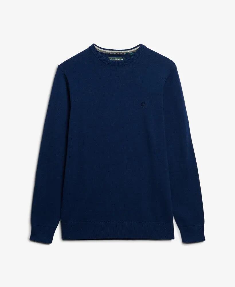 superdry Essentials Cotton Jumper – Maglione in cotone biologico, vestibilità 5/5