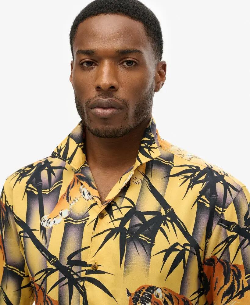 superdry Chemise Hawaiian Resort en modal – imprimés kimono authentiques 3/7
