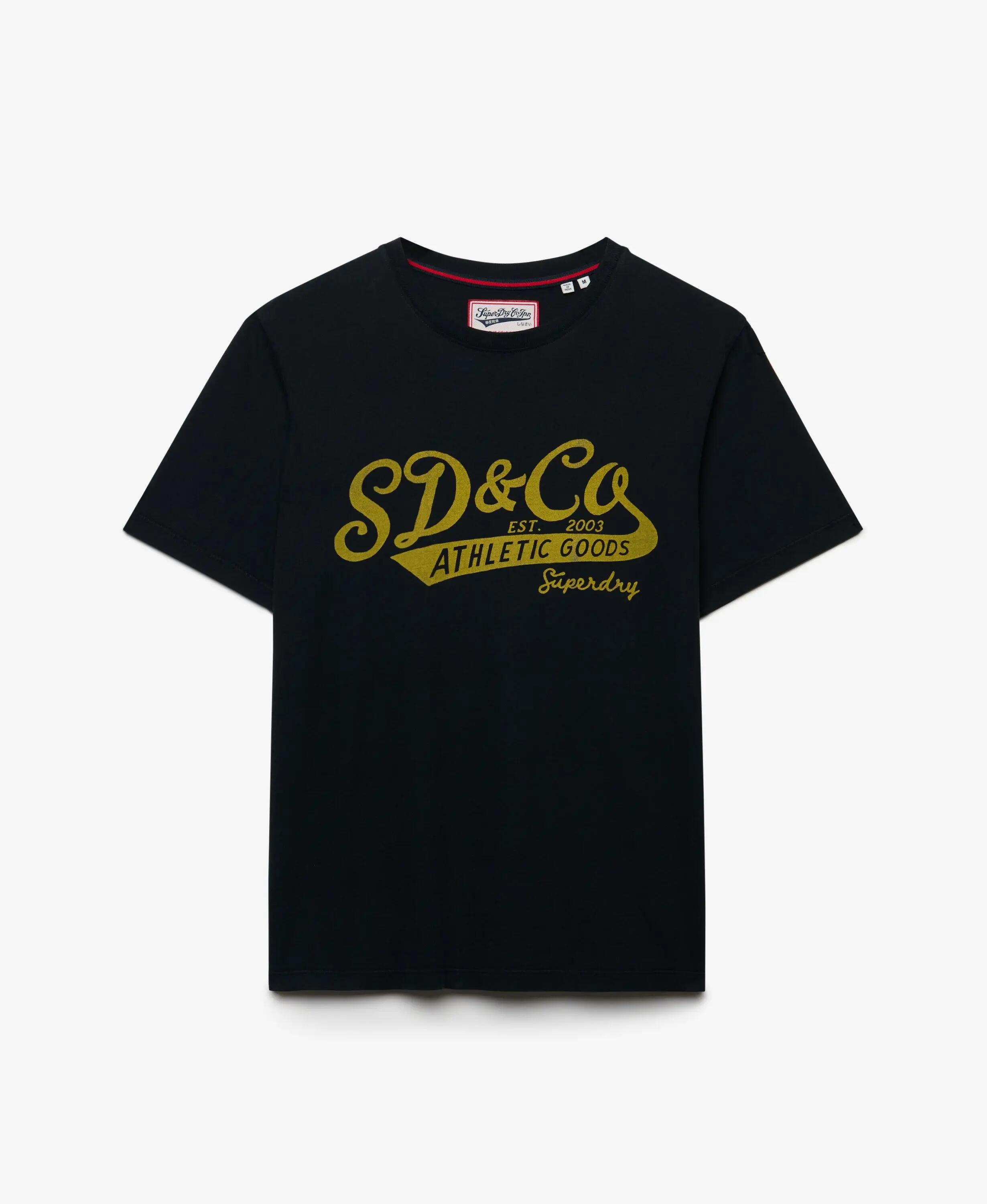 superdry Vintage Script T-shirt – vestibilità Relaxed, 100% cotone, stampa 7/7