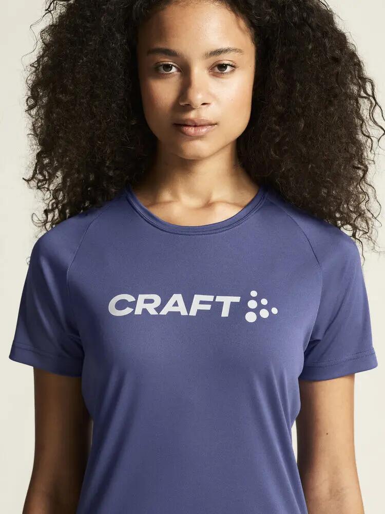 craft CORE Essence Logo Tee W in poliestere riciclato 7/7