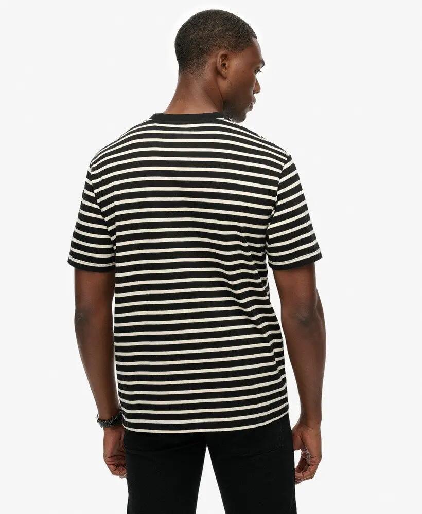 superdry The Merchant Store Camiseta a rayas – 100% algodón orgánico 5/5