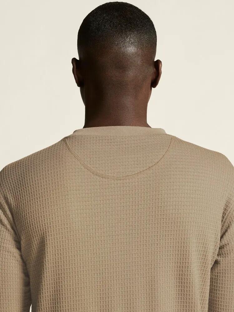 craft Wool Waffle RN M — T-shirt manga comprida em lyocell e lã 3/7