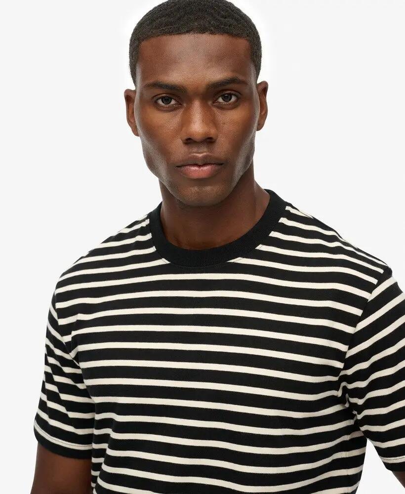 superdry The Merchant Store Camiseta a rayas – 100% algodón orgánico 4/5