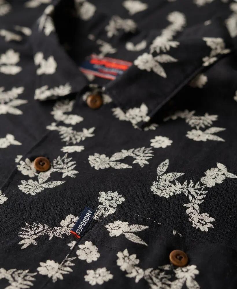 superdry Kurzarm Beach Hemd aus Leinenmischung 7/7