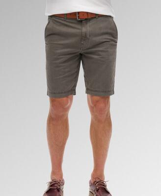 Superdry vintage international chino shorts slim – washed green