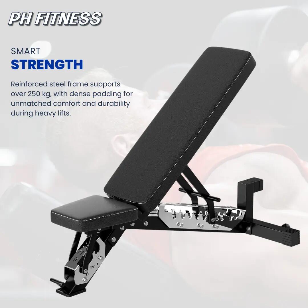 Panca regolabile PRO380 200 kg+ | PH Fitness 5/7