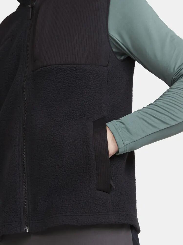 craft Gilet Pile ADV Explore M – 100% Poliestere Riciclato, Caldo 6/7