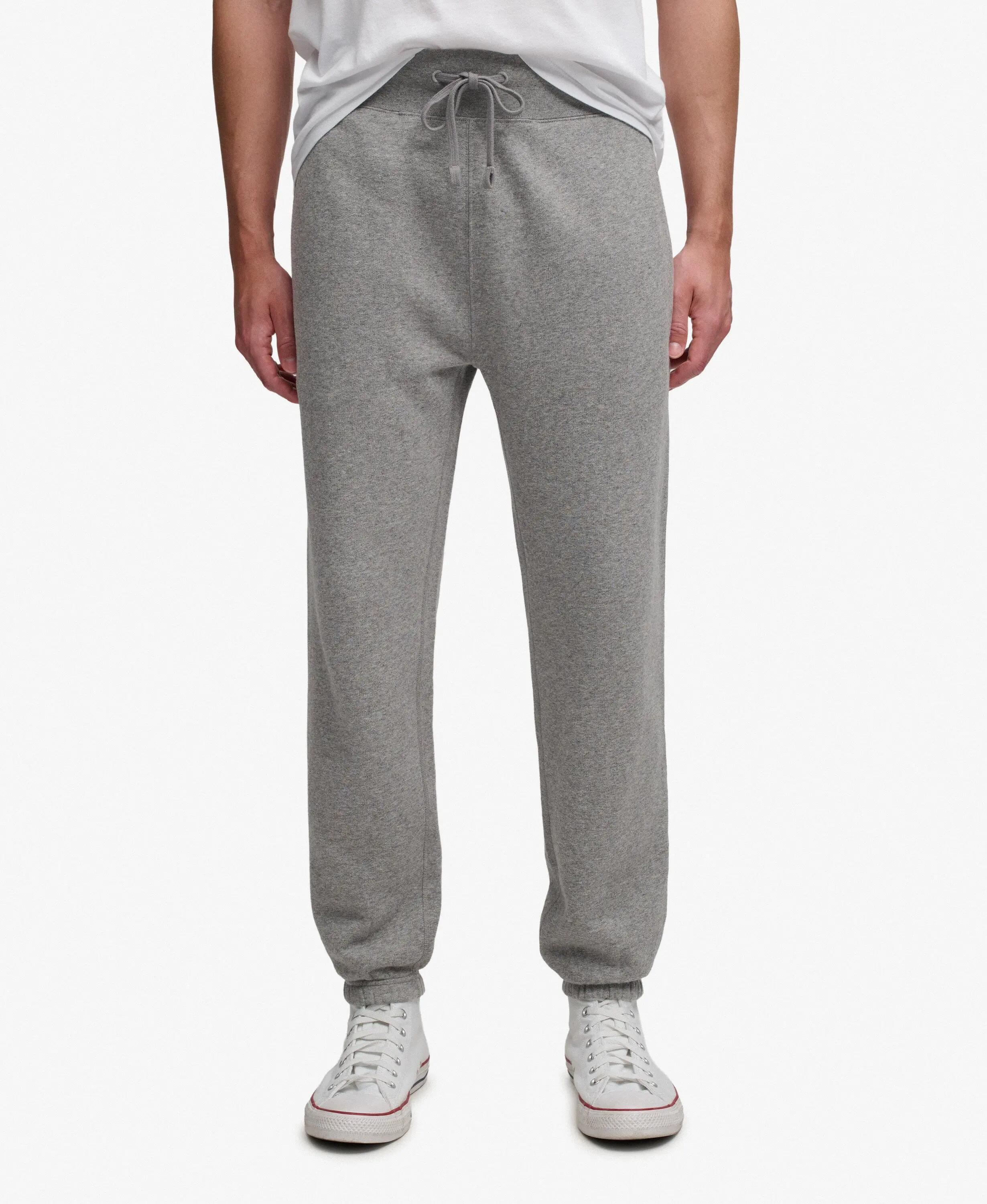 superdry Calças Jogger Essential Company Logo – Slim fit, Dark Vintage Grey Marl 3/7
