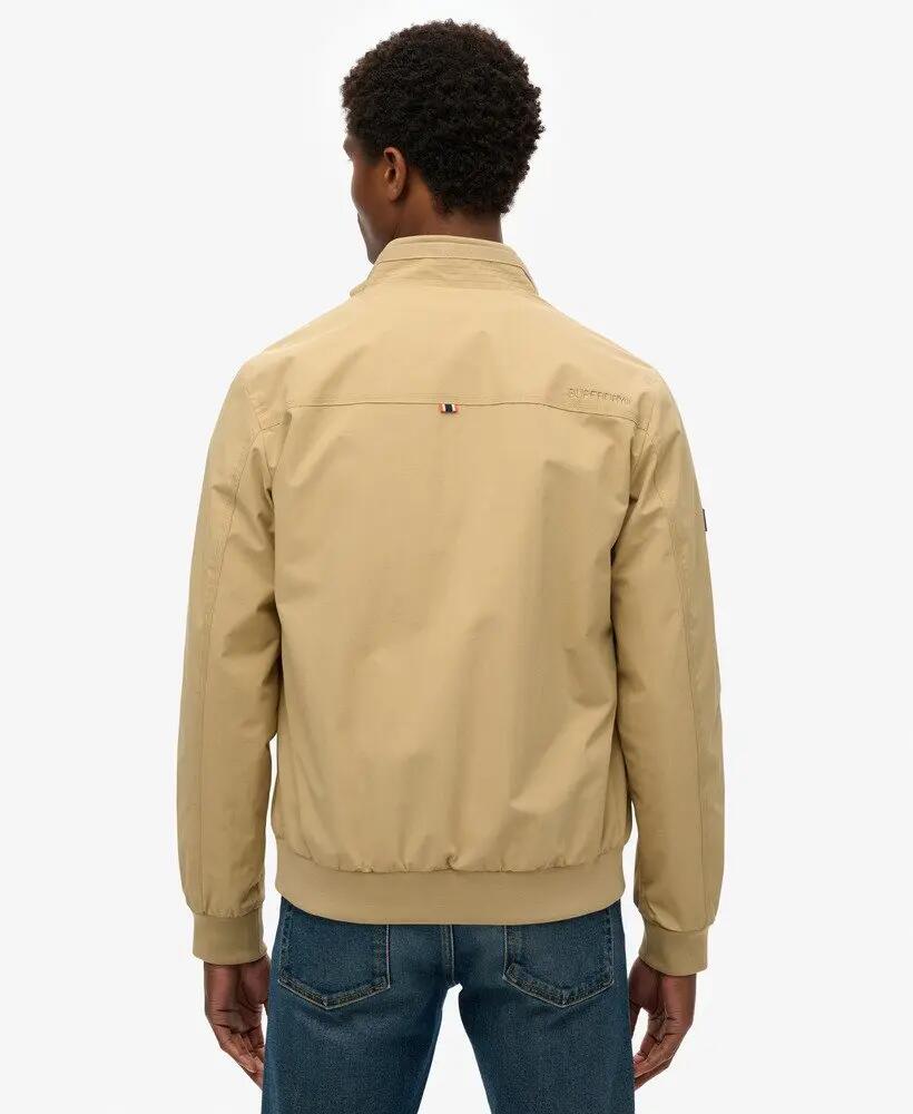superdry Casaco Harrington em nylon Canyon Beige 5/7
