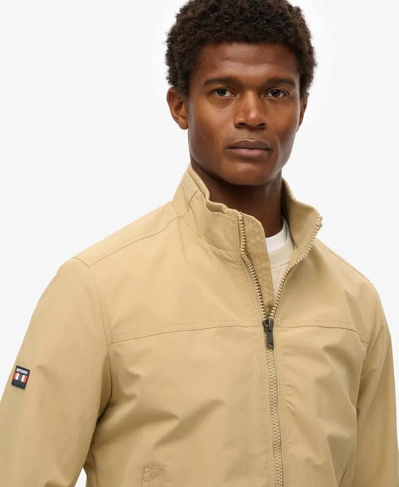 superdry Casaco Harrington em nylon Canyon Beige 4/7