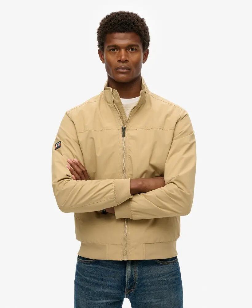 superdry Casaco Harrington em nylon Canyon Beige 2/7