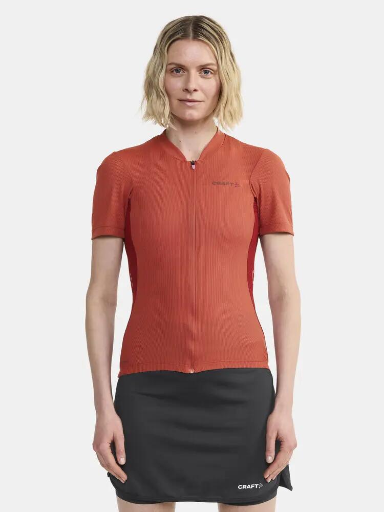 craft Endur Jersey W Radtrikot aus recyceltem Rippenstoff 5/6