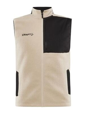 Craft adv explore pile fleece vest m - warme fleecebodywarmer gerecycled