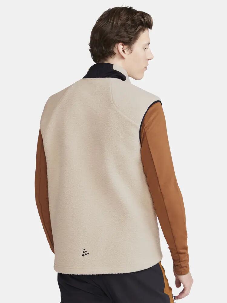 craft ADV Explore Pile Fleece Vest M - Warme fleecebodywarmer gerecycled 4/7