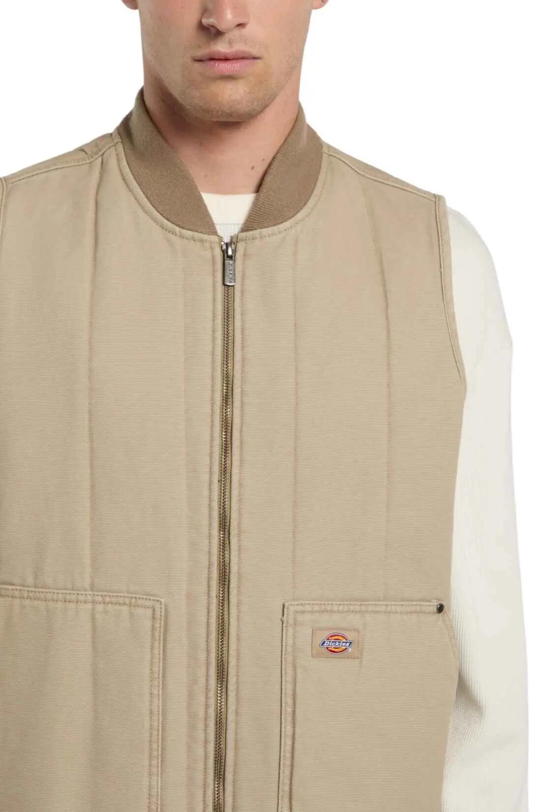 Gilet imbottito - Sportswear - Uomo - Relaxed - Beige 4/5