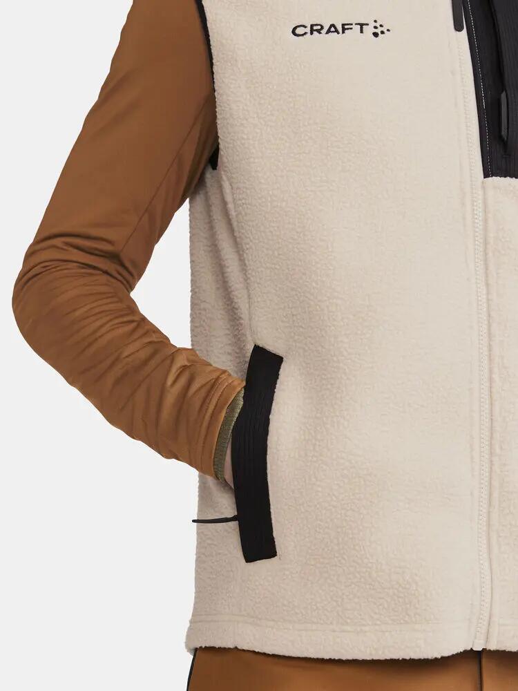 craft ADV Explore Pile Fleece Vest M - Warme fleecebodywarmer gerecycled 3/7