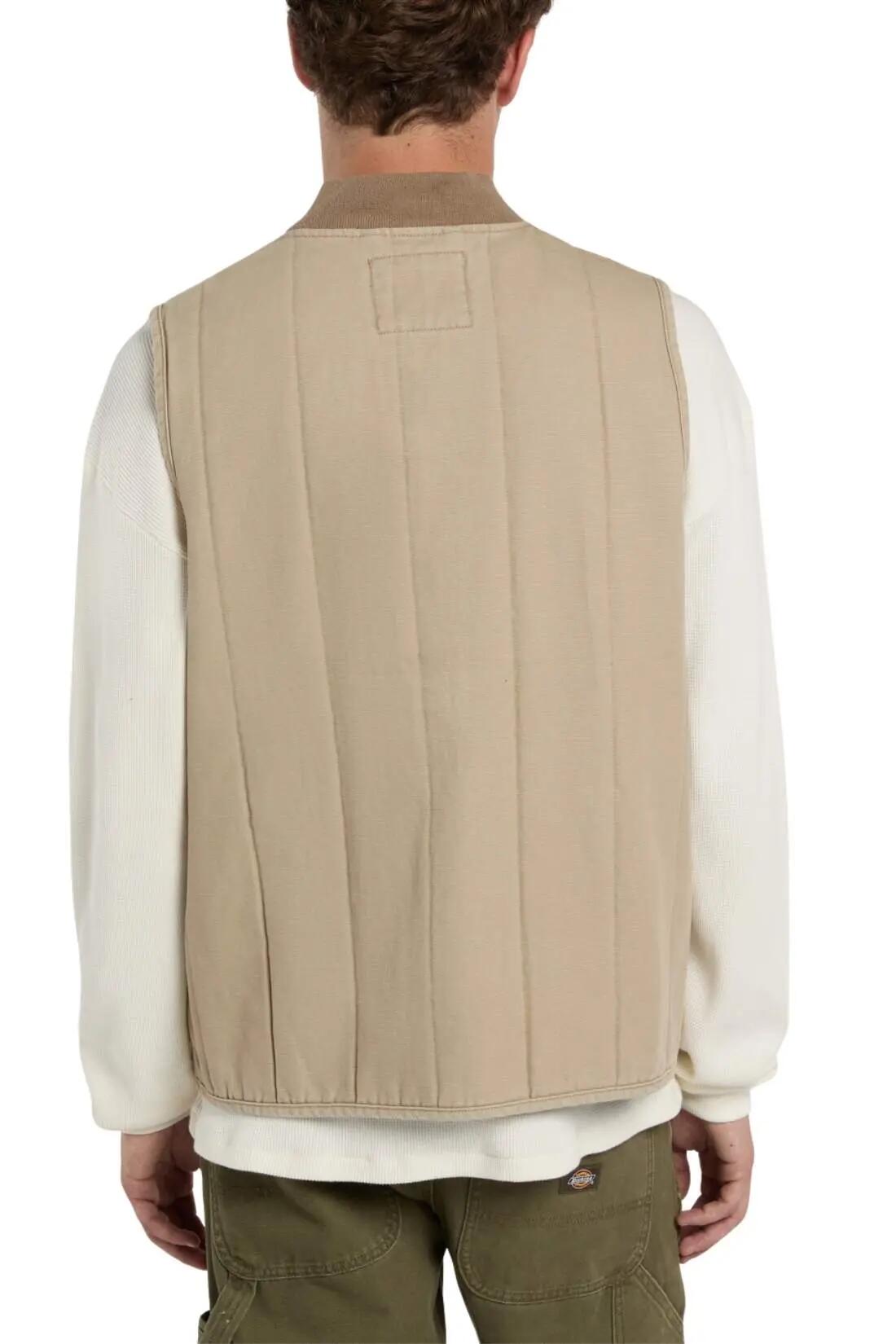 Gilet imbottito - Sportswear - Uomo - Relaxed - Beige 3/5