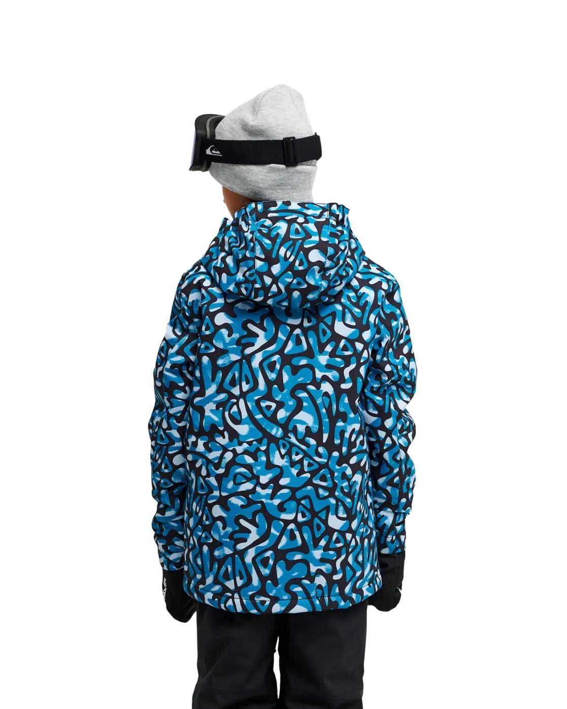 Chaqueta técnica de snow MISSION PRINTED 10K Azul Niño 2/4
