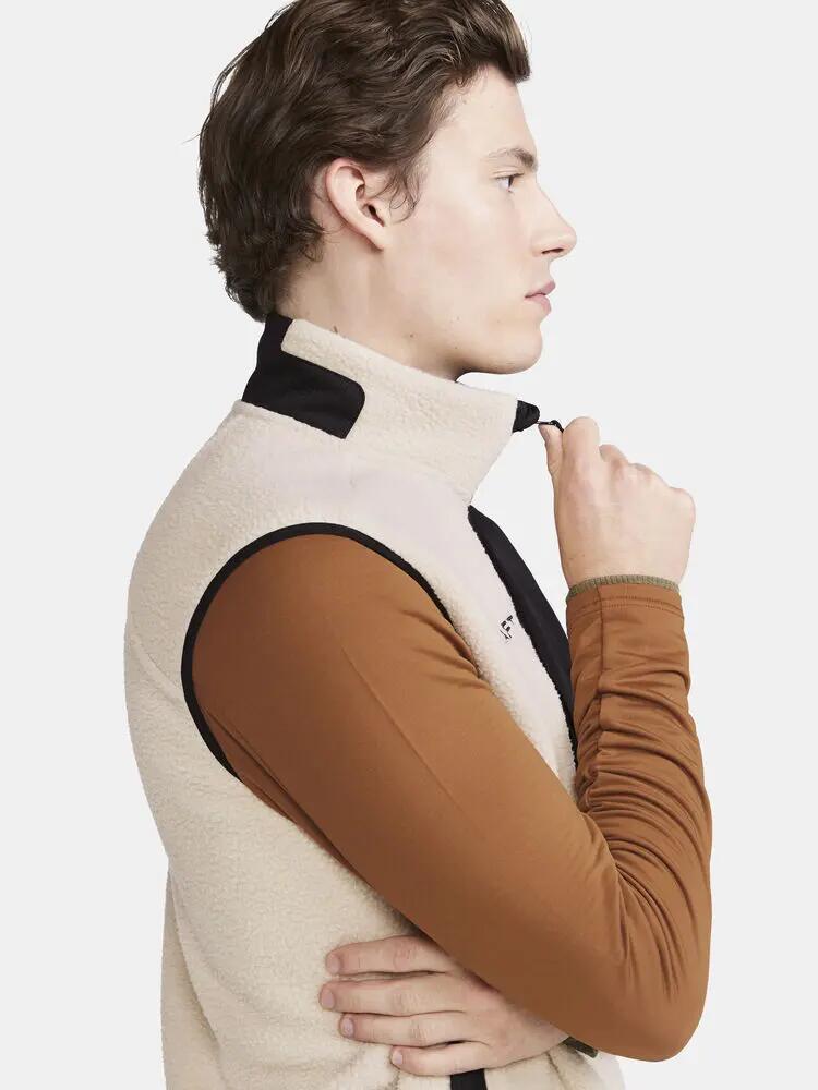 craft ADV Explore Pile Fleece Vest M - Warme fleecebodywarmer gerecycled 2/7