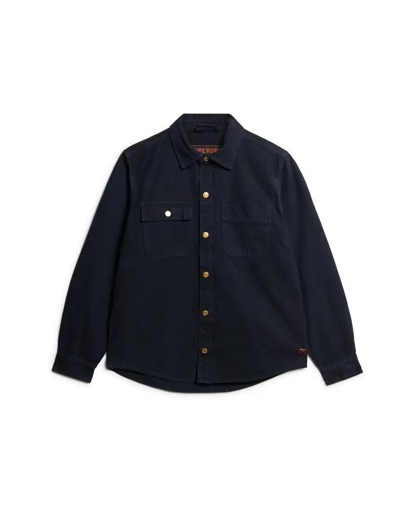 superdry Surplus Canvas Overshirt in cotone 7/7
