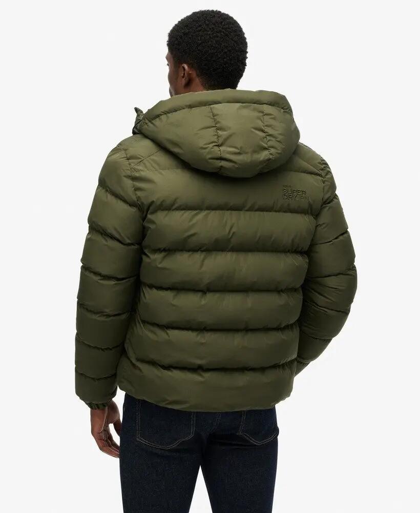 superdry Gewatteerde Jack met Capuchon - Gerecycled Polyester en DWR 6/7