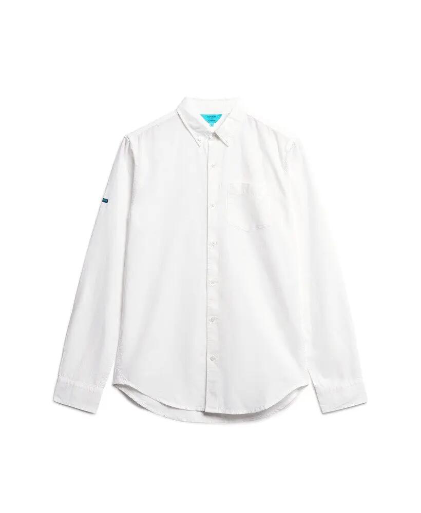 superdry Camicia in lino e cotone biologico con bottoni 5/5