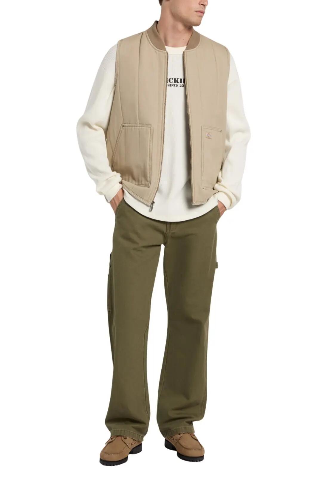 Gilet imbottito - Sportswear - Uomo - Relaxed - Beige 2/5
