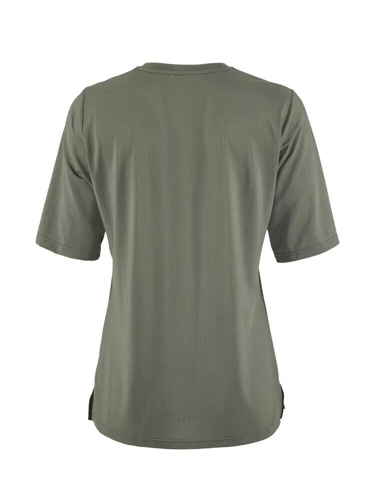 craft Everyday XT SS Jersey W T-shirt ciclismo mulher Leaf 3/4