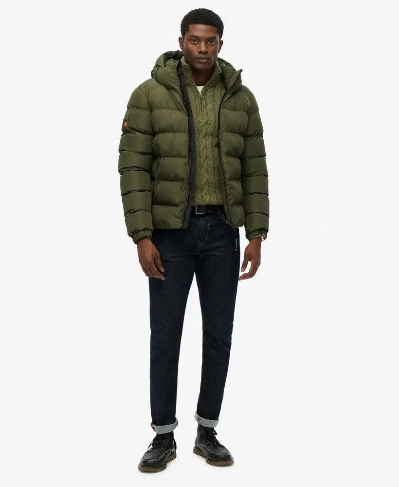 superdry Gewatteerde Jack met Capuchon - Gerecycled Polyester en DWR 3/7