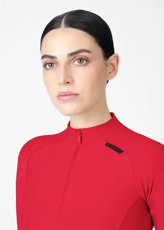 Camiseta Base Manga Larga Mujer Equitación Maximilian Origin Granadina 6/7