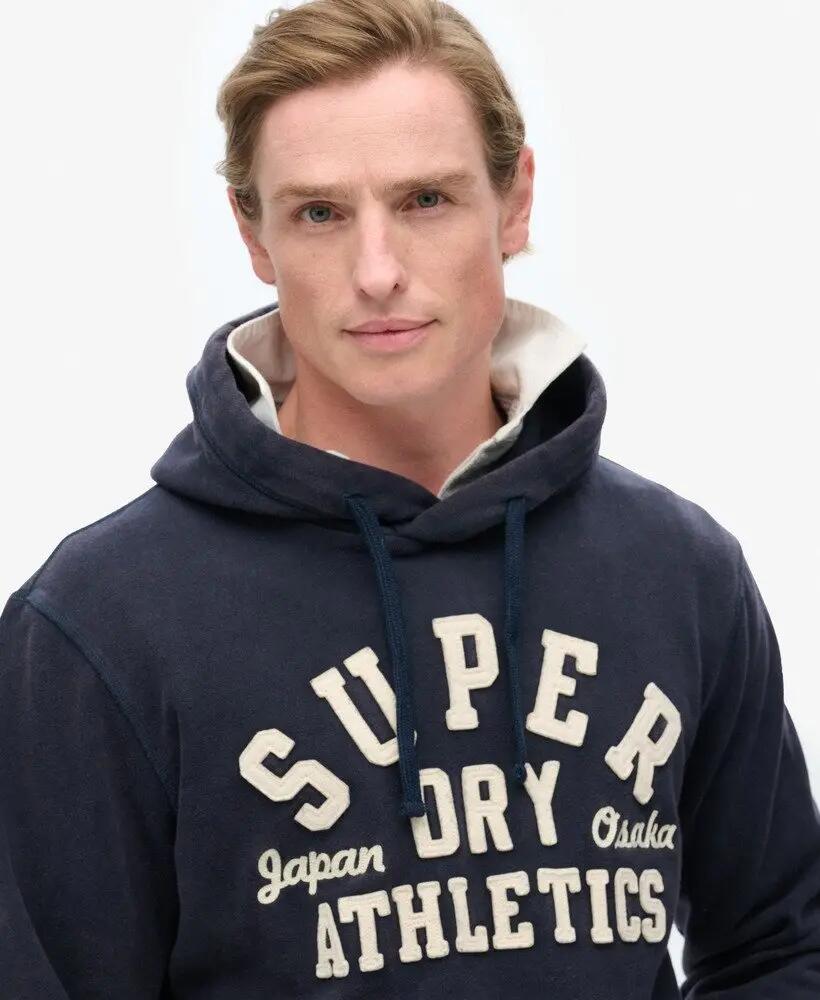 superdry Vintage Athletic Hoodie – 100% algodão 3/7
