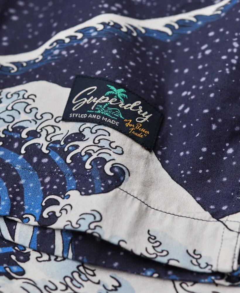superdry Kurzarm-Hawaiihemd The Great Wave 6/7