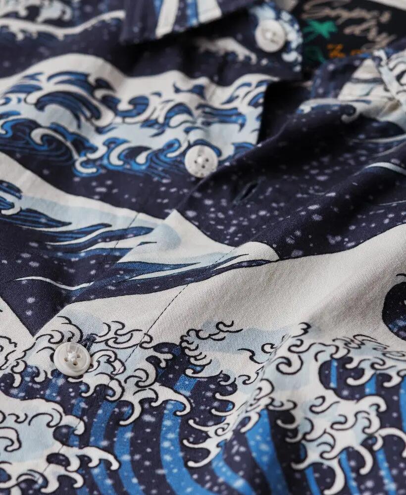 superdry Kurzarm-Hawaiihemd The Great Wave 5/7