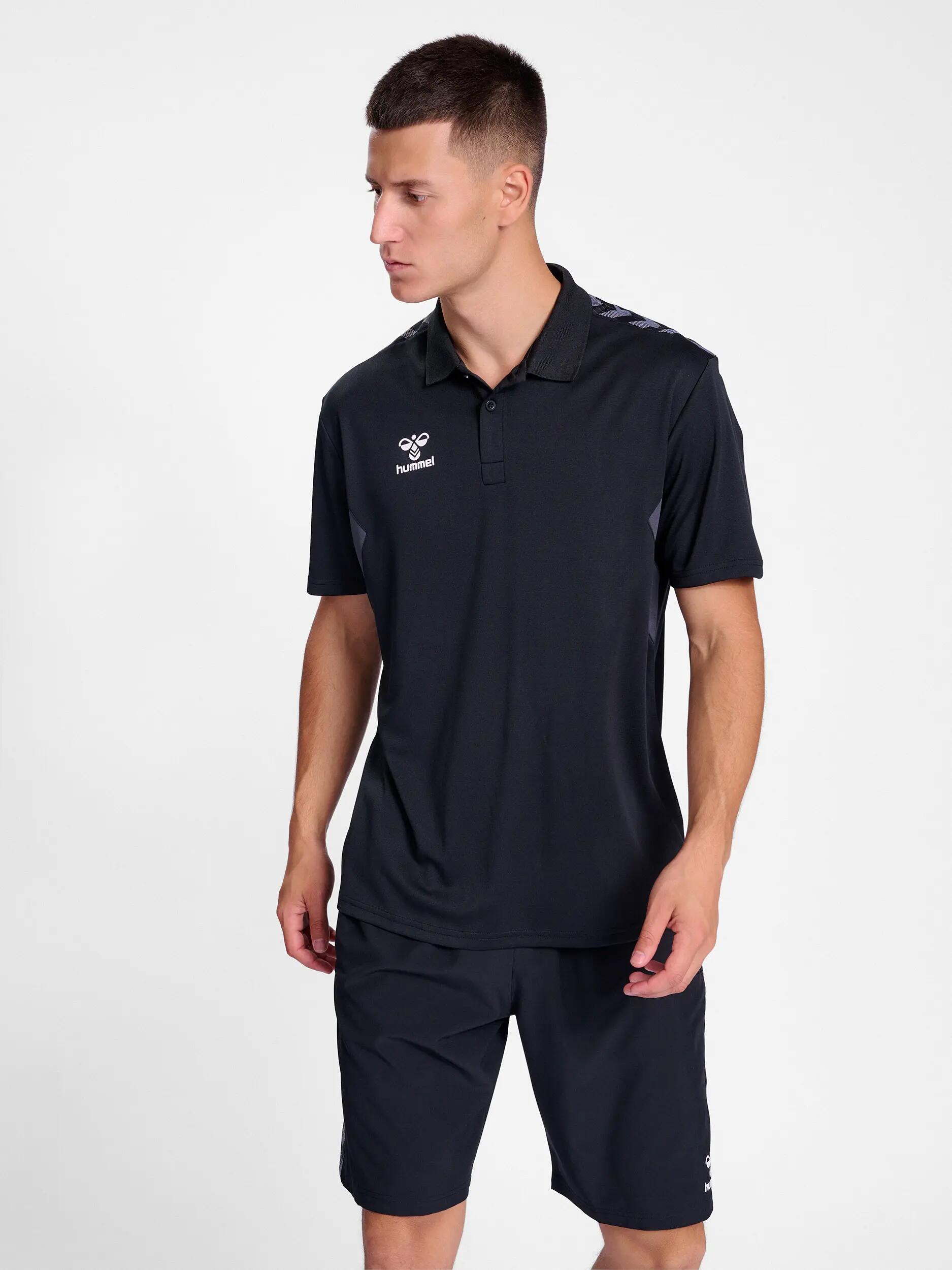 hummel hmlAUTHENTIC FUNCTIONAL POLO herenpolo van polyester 5/6