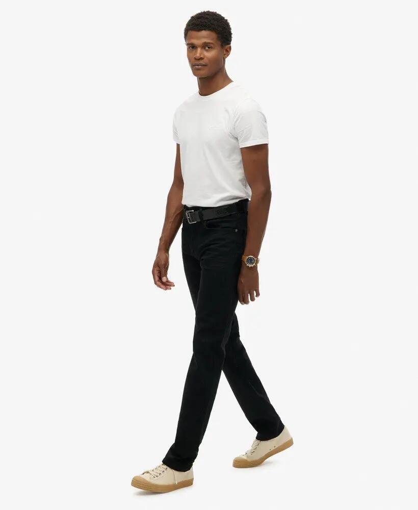 superdry Jeans Vintage Slim Straight em algodão orgânico 3/7