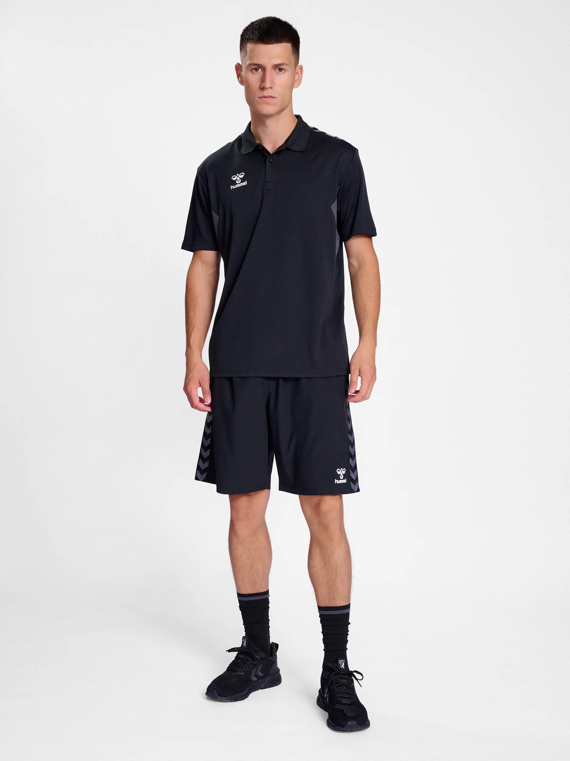hummel hmlAUTHENTIC FUNCTIONAL POLO herenpolo van polyester 4/6