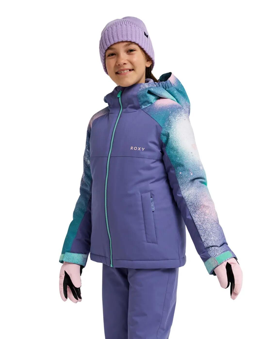 Funktionelle Schneejacke ASTRAL PEAK 10K Blau Meisjes 8-16 4/4