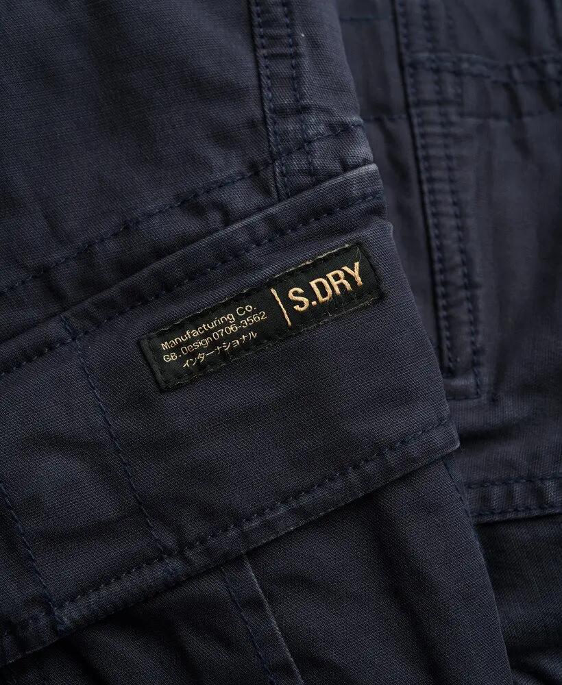 superdry Organic Cotton Core Cargo Shorts – Eclipse Marineblau 6/7