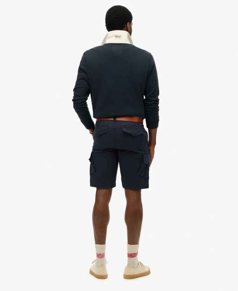 superdry Organic Cotton Core Cargo Shorts – Eclipse Marineblau 5/7