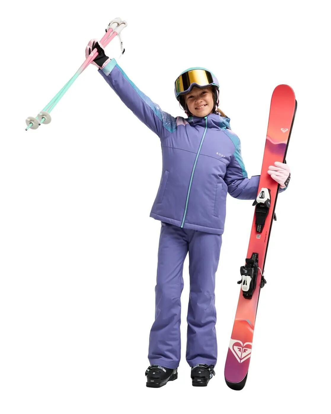 Funktionelle Schneejacke ASTRAL PEAK 10K Blau Meisjes 8-16 3/4