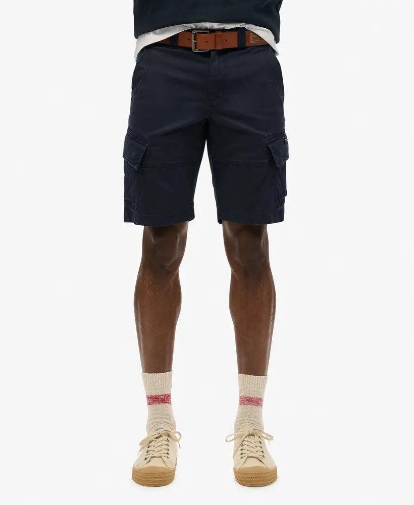 superdry Organic Cotton Core Cargo Shorts – Eclipse Marineblau 2/7
