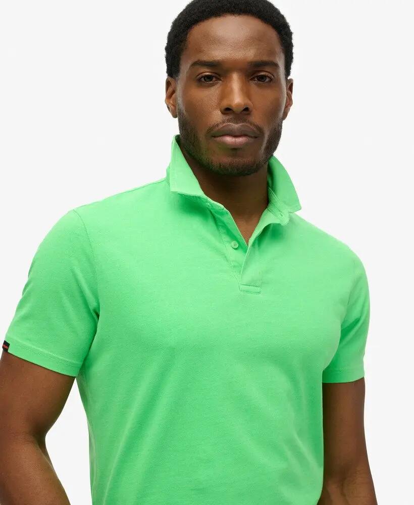 superdry Polo Essential Jersey em algodão – corte relaxed 4/4