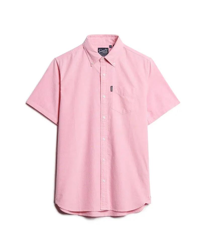 superdry Camicia Oxford maniche corte – 100% cotone 7/7